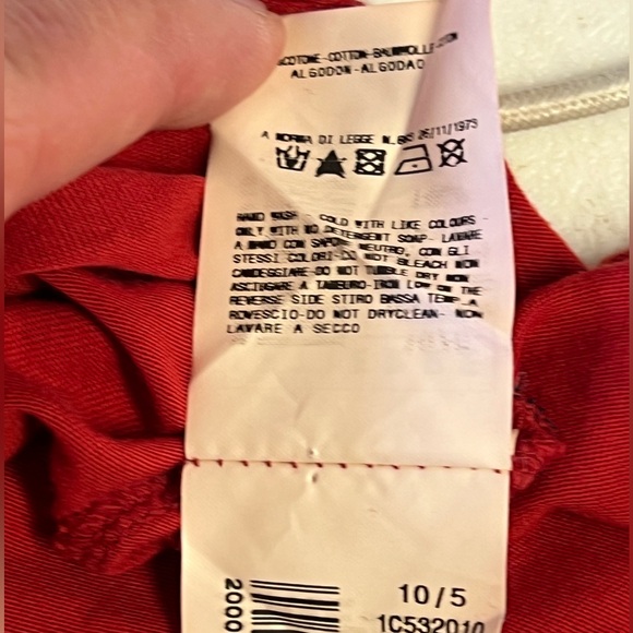 JUST CAVALLI LOVE ME T-SHIRT IN DARK RED - Picture 9 of 9